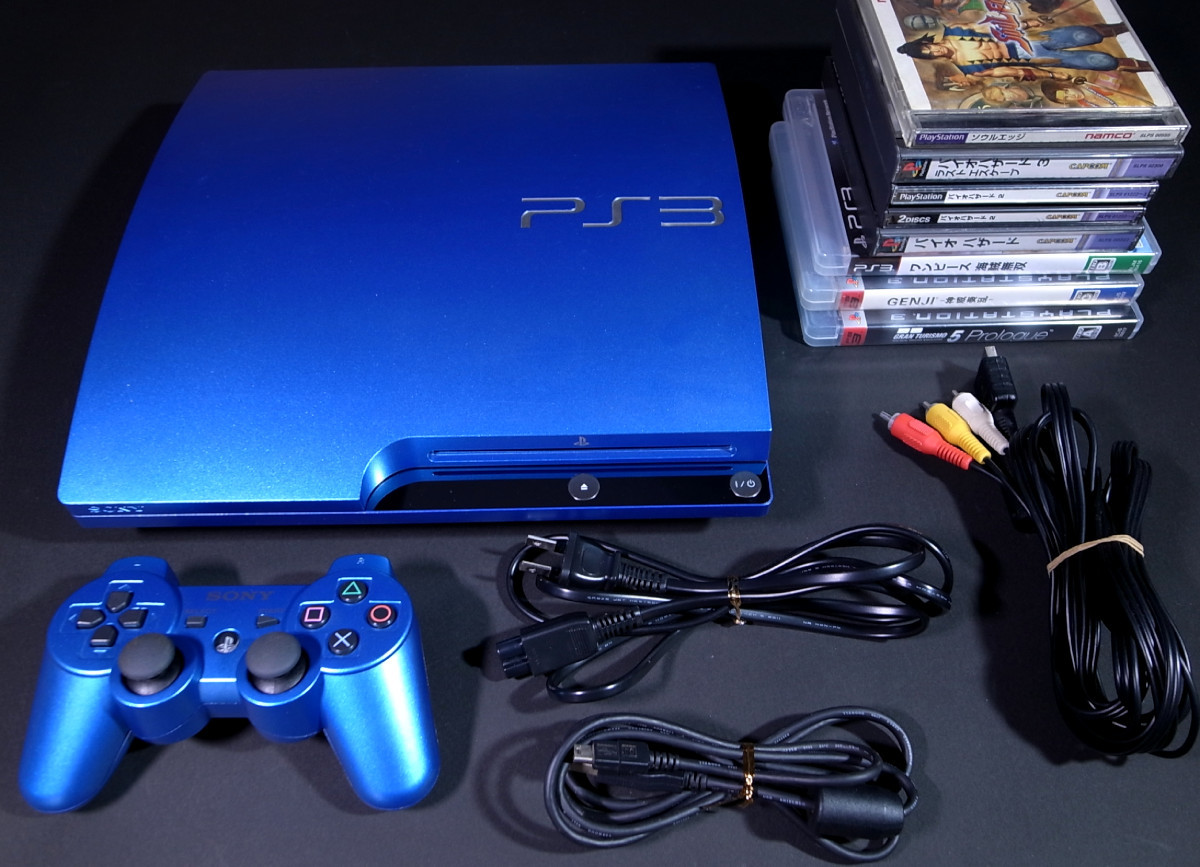 operation verification * simple cleaning settled * newest FW* extra attaching * PS3 Splash * blue CECH-3000B 320GB dual shock 3 cable kind body complete set : Real Yahoo auction salling operation verification * simple cleaning settled * newest FW* extra attaching * PS3 Splash * blue CECH-3000B 320GB dual shock 3 cable kind body complete set : Real Yahoo auction salling