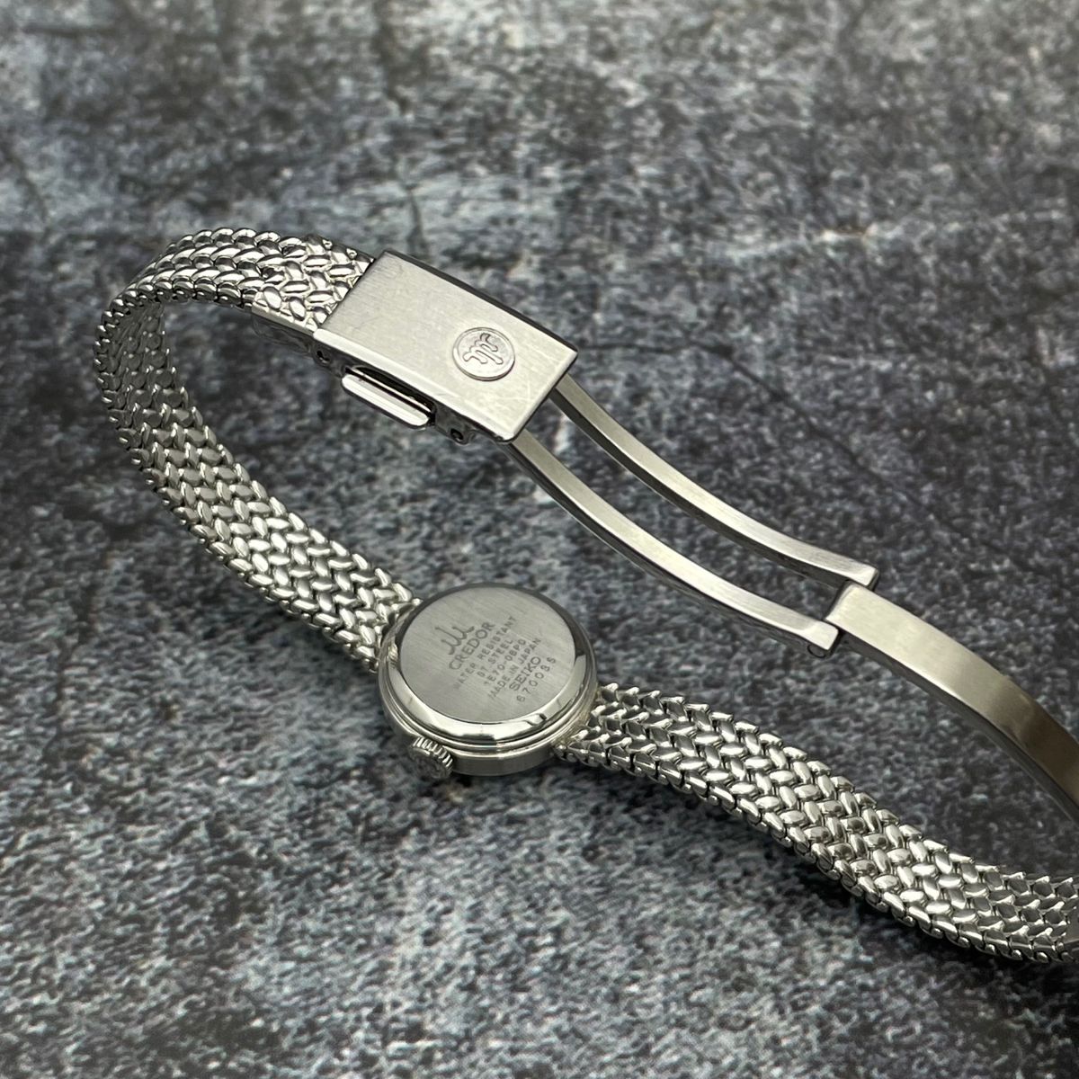 レディース腕時計 SEIKO CREDOR クレドール 11Pダイヤ シェル美 レディース腕時計 SEIKO CREDOR クレドール 11Pダイヤ シェル美
