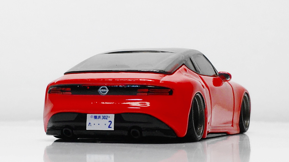 HOTWHEELSホットウィール改2023 NISSAN Z深リムVolk TE37_画像4