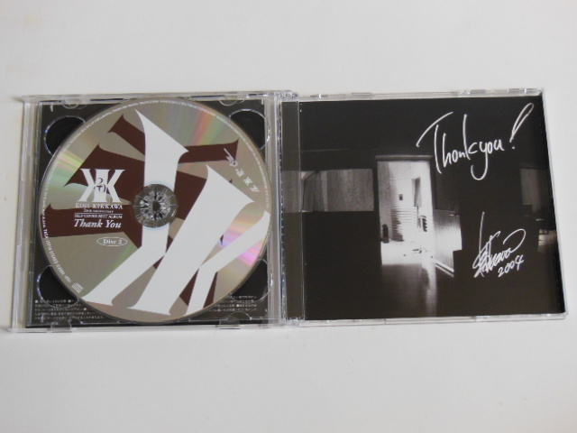 【2CD】２枚組　吉川晃司『Thank You』20th Anniversary SELF COVER BEST ALBUM 20周年記念 セルフカバー・ベスト_画像3
