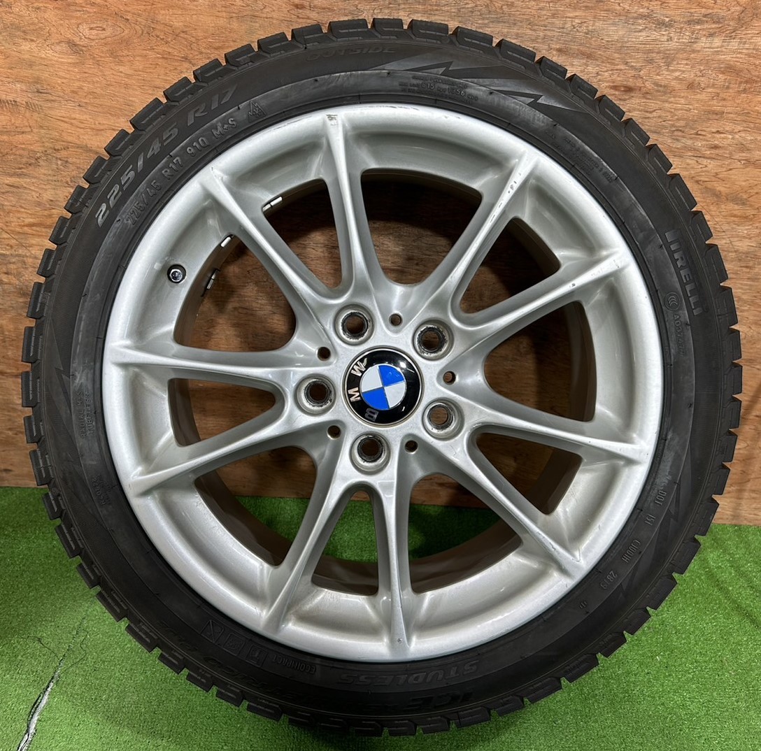 ★スタッドレスタイヤ★【BMW 3シリーズ 純正】225/45R17 PIRELLI ICE ASIMMETRICO PLUS【2019年】17X8J ET47 5H/120 4本セット！_画像5