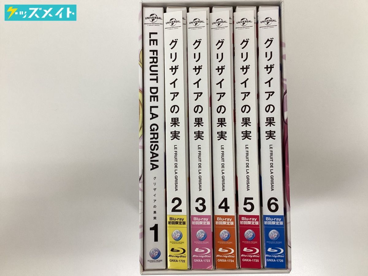 【現状】 ブルーレイ 収納BOX付き グリザイアの果実 全6巻 Blu-ray_画像1