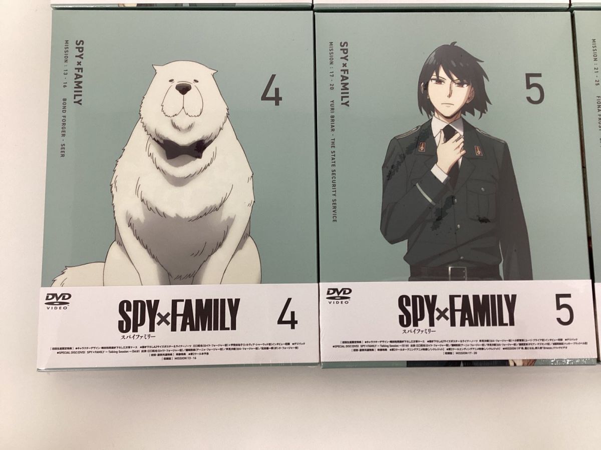 【未開封】 DVD SPY×FAMILY 1〜6巻 DVD_画像5