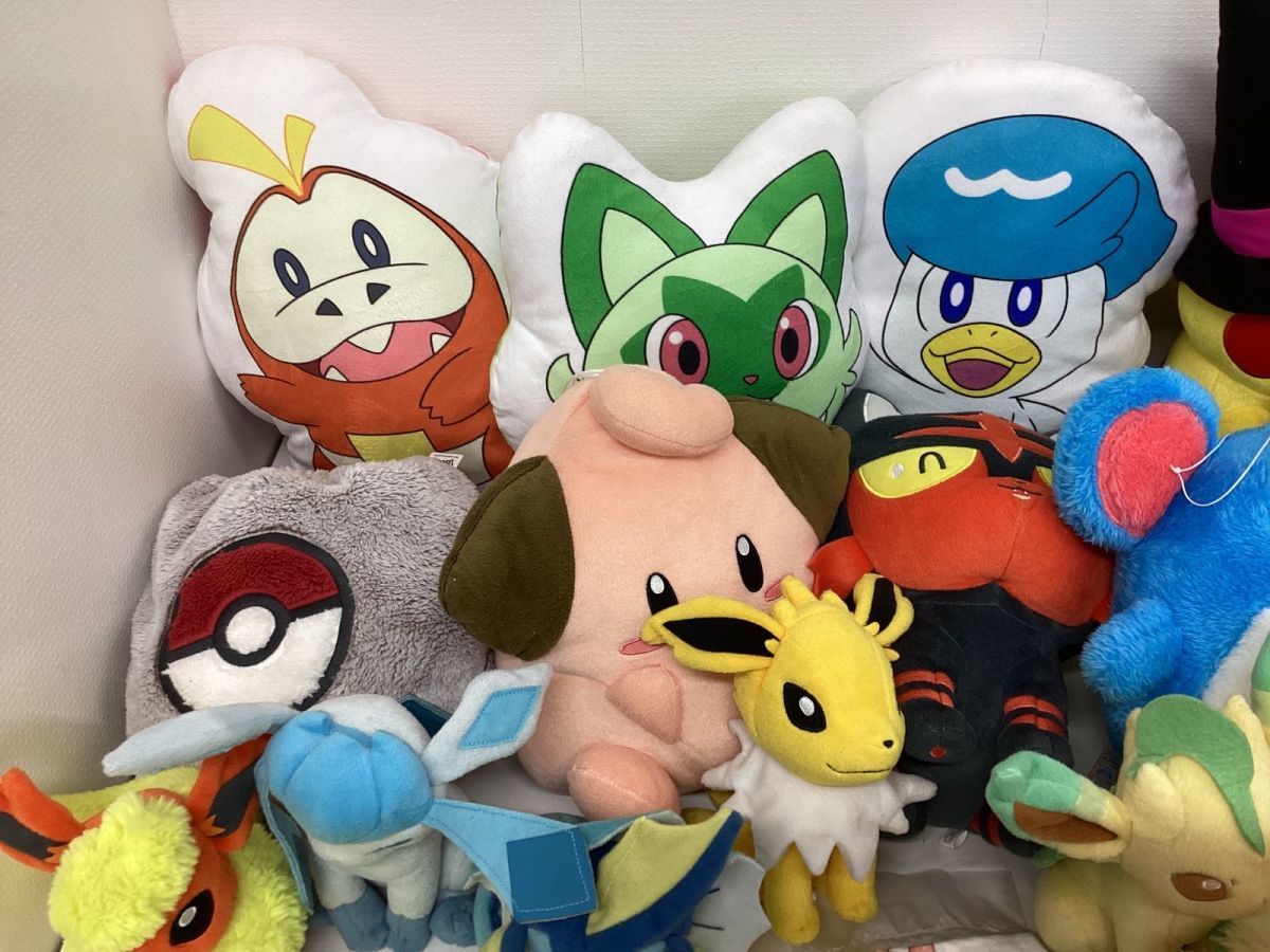 【同梱不可/現状】 ポケットモンスター ポケモン グッズ まとめ売り パルデア御三家 ブイズ ピィ マリル ゼニガメ 他 ぬいぐるみ 他_画像2