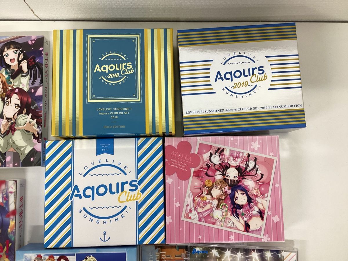 現状】ラブライブ! Blu-ray CD まとめ売り Aqours CLUB CD SET 2019 他