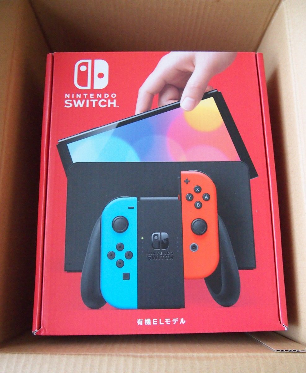 Nintendo Switch 本体 有機ELモデル Joy-Con(L) ネオンブルー/(R