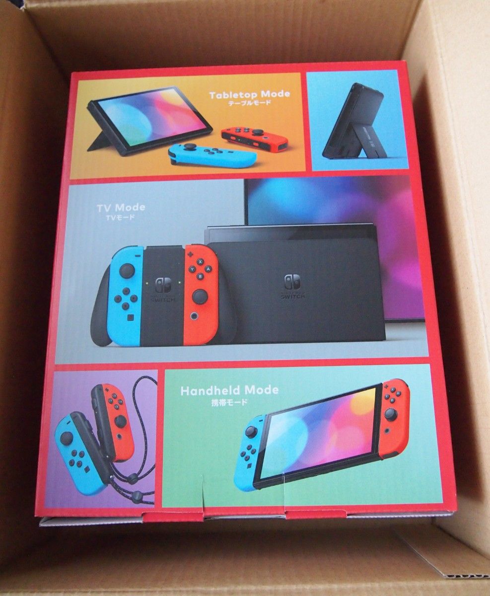 Nintendo Switch 本体 有機ELモデル Joy-Con(L) ネオンブルー/(R