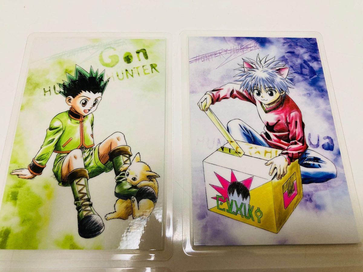 ハンター×ハンター ラミカ(ラミネートカード)4種セット ゴン ハンター×ハンター ラミカ(ラミネートカード)4種セット ゴン
