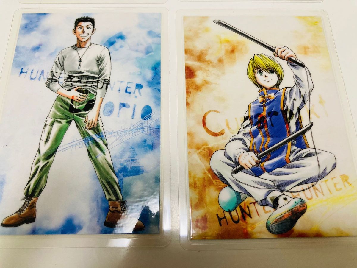 ハンター×ハンター ラミカ(ラミネートカード)4種セット ゴン ハンター×ハンター ラミカ(ラミネートカード)4種セット ゴン