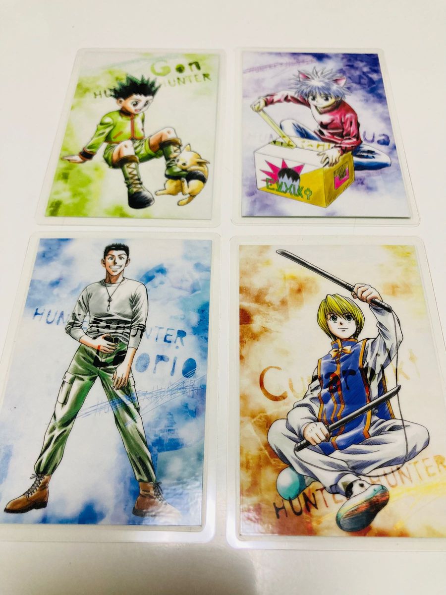 ハンター×ハンター ラミカ(ラミネートカード)4種セット ゴン ハンター×ハンター ラミカ(ラミネートカード)4種セット ゴン