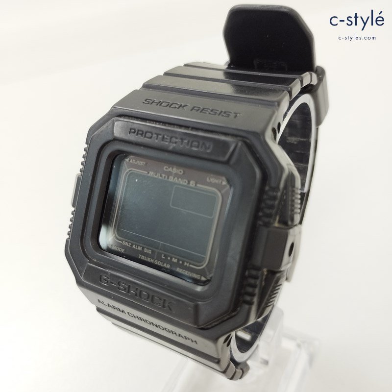 I941a [人気] CASIO カシオ G-SHOCK 腕時計 ブラック GW-5510 電波ソーラー ウォッチ | ファッション小物 N_画像1