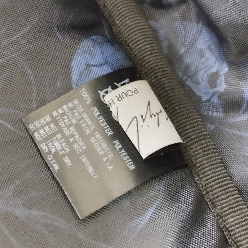 P275c [コラボ] NEW ERA × Yohji Yamamoto ニューエラ × ヨウジヤマモト リュック ブラック デイパック | ファッション小物 K_画像5