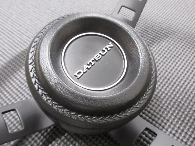DATSUN ホーンパッド付き 送料無料 ダットサン コンペ レプリカ S30 S130 ハンドルの画像3