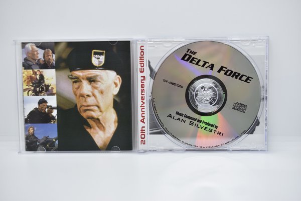 【ゆうパケット】【中古】THE DELTA FORCE デルタフォース サントラ サウンドトラック CD アラン・シルヴェストリ_画像3
