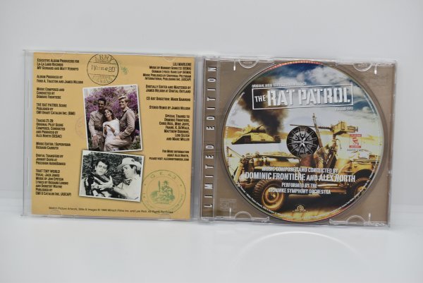 【ゆうパケット】【中古】ラットパトロール THE RAT PATROL Vol.2 サントラ サウンドトラック CD_画像3