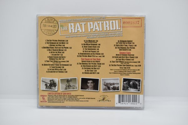 【ゆうパケット】【中古】ラットパトロール THE RAT PATROL Vol.2 サントラ サウンドトラック CD_画像2