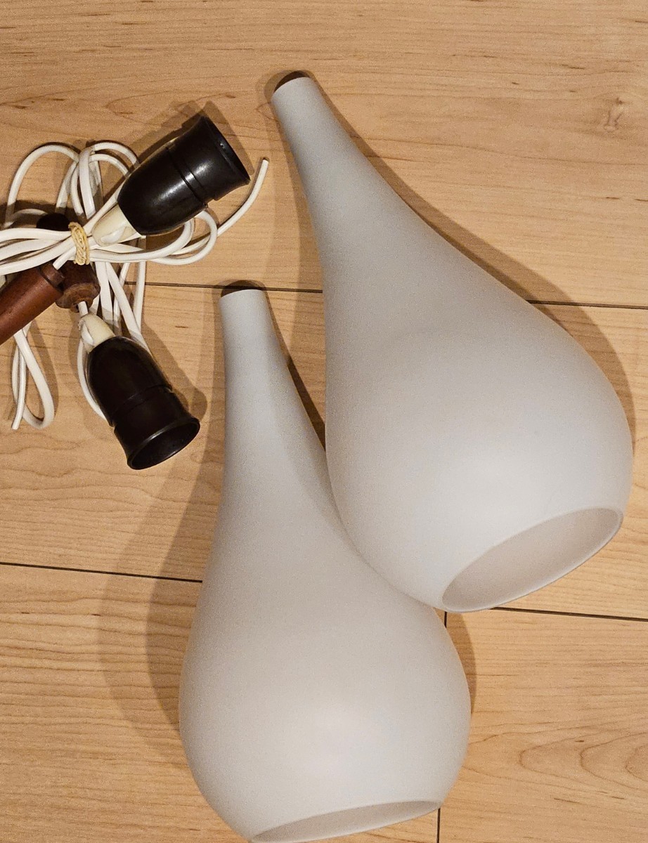 louis poulsen Holmegaard ホルムガード ペンダントライトペア louis poulsen Holmegaard ホルムガード ペンダントライトペア