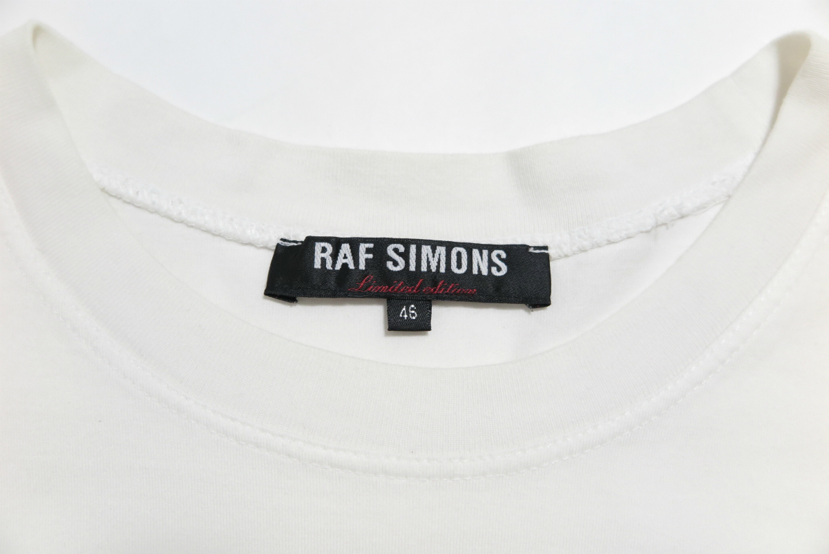 RAF SIMONS 2005SS LIMITED EDITION Oversized T-Shirt 46 ラフシモンズ 05 オーバーサイズ  Tシャツ 初期 ヴィンテージ アーカイブ