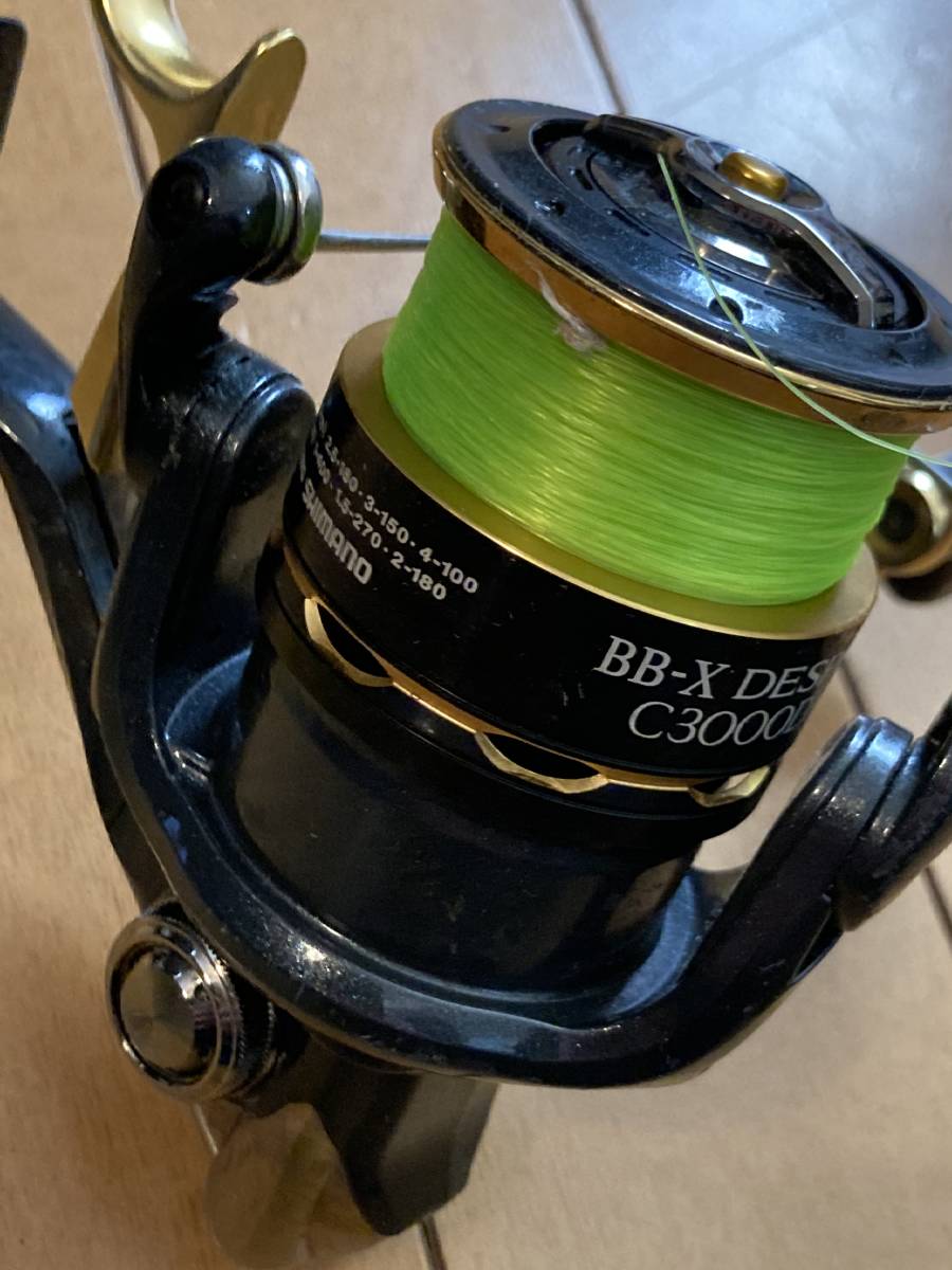 SHIMANO シマノ★レバーブレーキ付きスピニングリール BBX DESPINA デスピナC3000DXG 一円スタート_画像5