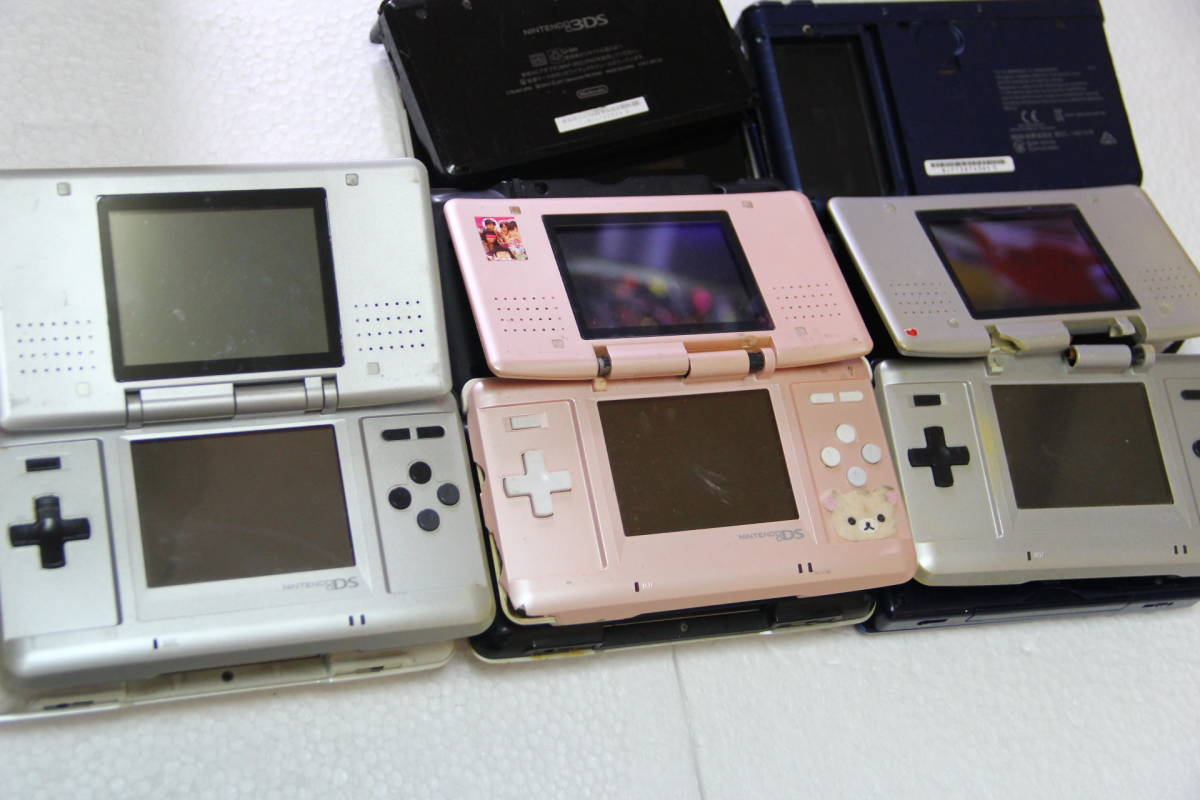 DS/DSLITE/Dsi/3DS/3DSLL本体ジャンク まとめて15個セット 任天堂/純正品 動作未確認のためジャンク品_画像4