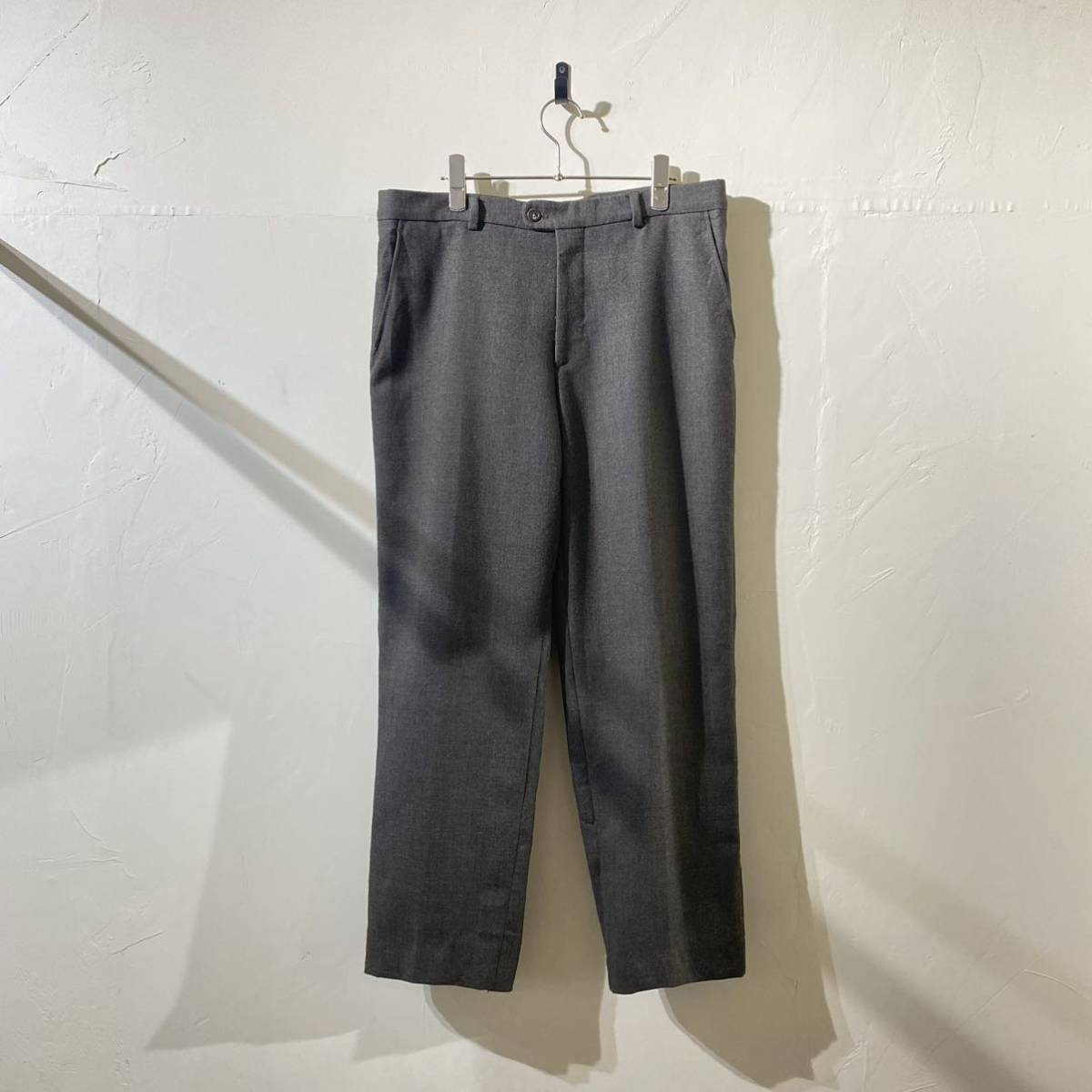 vintage euro poly flare pants ヨーロッパ古着 ビンテージ フレアパンツ ブーツカット ポリパンツ スラックス 60s 70s_画像1