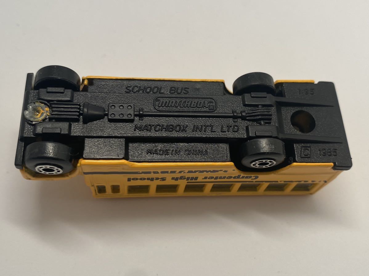 マッチボックス matchbox スクールバスと57'CHEVY2台まとめて ルース品_画像9