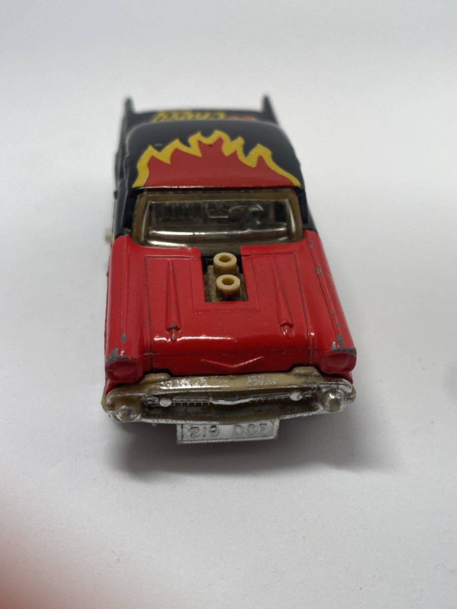 マッチボックス matchbox スクールバスと57'CHEVY2台まとめて ルース品_画像3