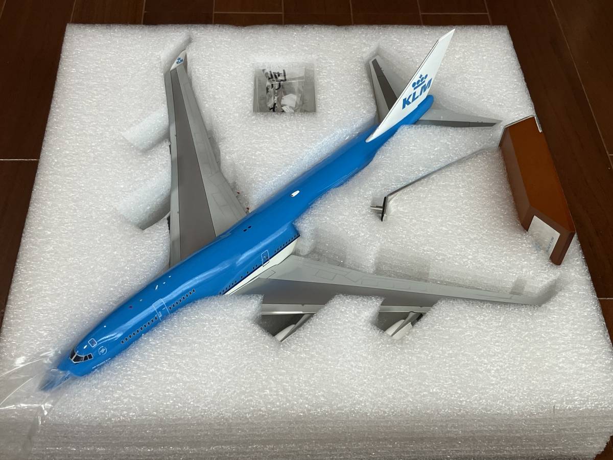 【新塗装・新品・未展示】★BBOX ブルーボックス 1/200 KLM Royal Dutch Airlines KLMオランダ航空 B747-400 新塗装 PH-BFT No.BBOX2527_画像2