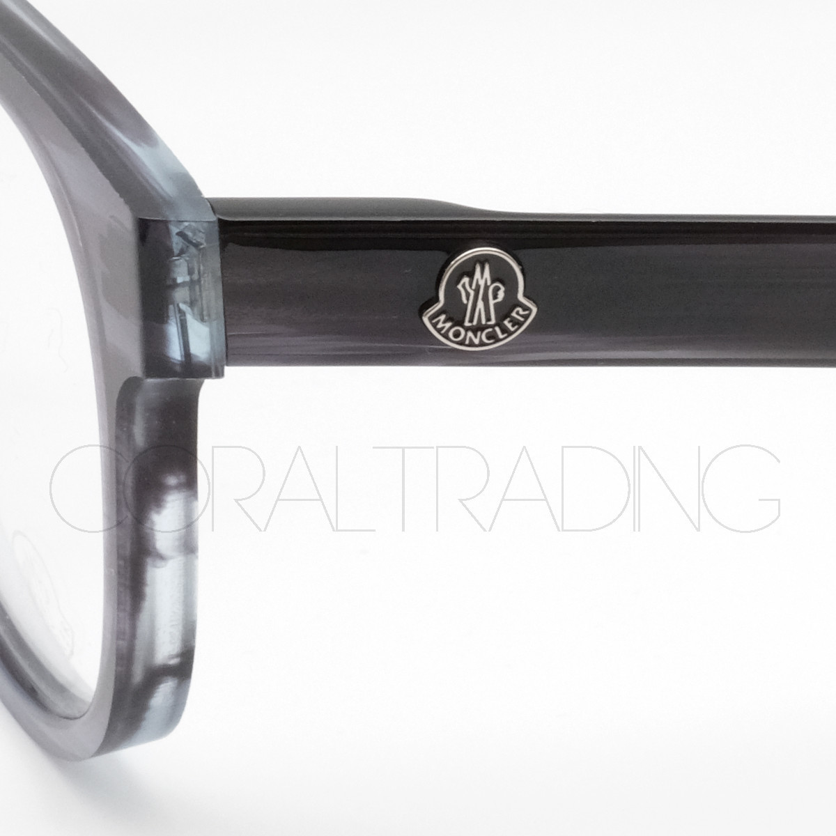 23479 モンクレール ML5052 ブルー系 セルフレーム メガネ 眼鏡-