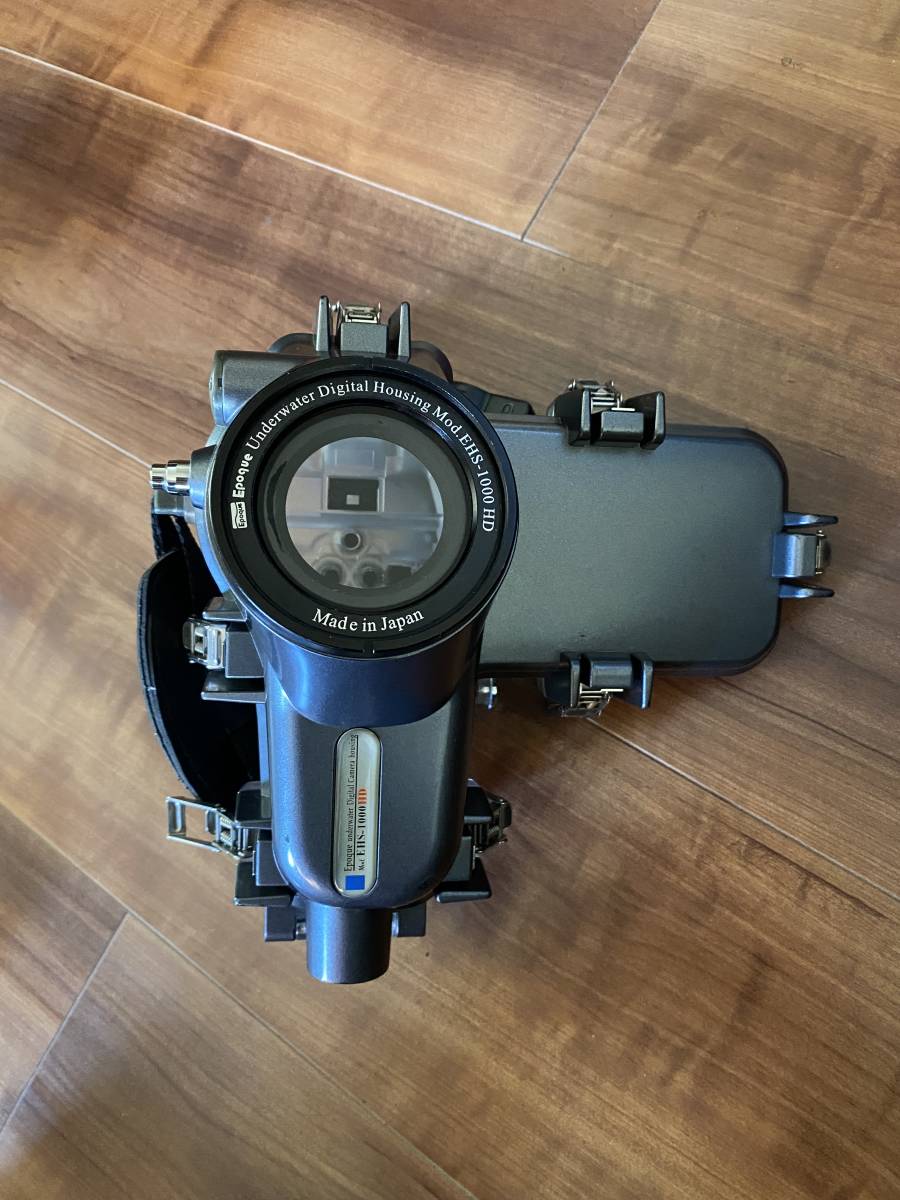 ■デジタルビデオカメラ　水中ハウジングセット　SANYO　Xacti　ザクティ　DMX-HD1000　水中撮影　水中写真　エポック　防水プロテクタ_画像4