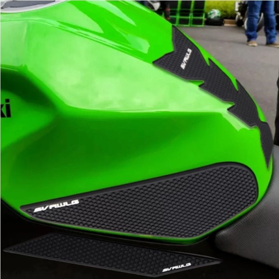 Ninja250/400 タンクパッド ニーグリップパッド サイドタンクパッド サイドパッド ニンジャ KAWASAKI トラクションパッド_画像4