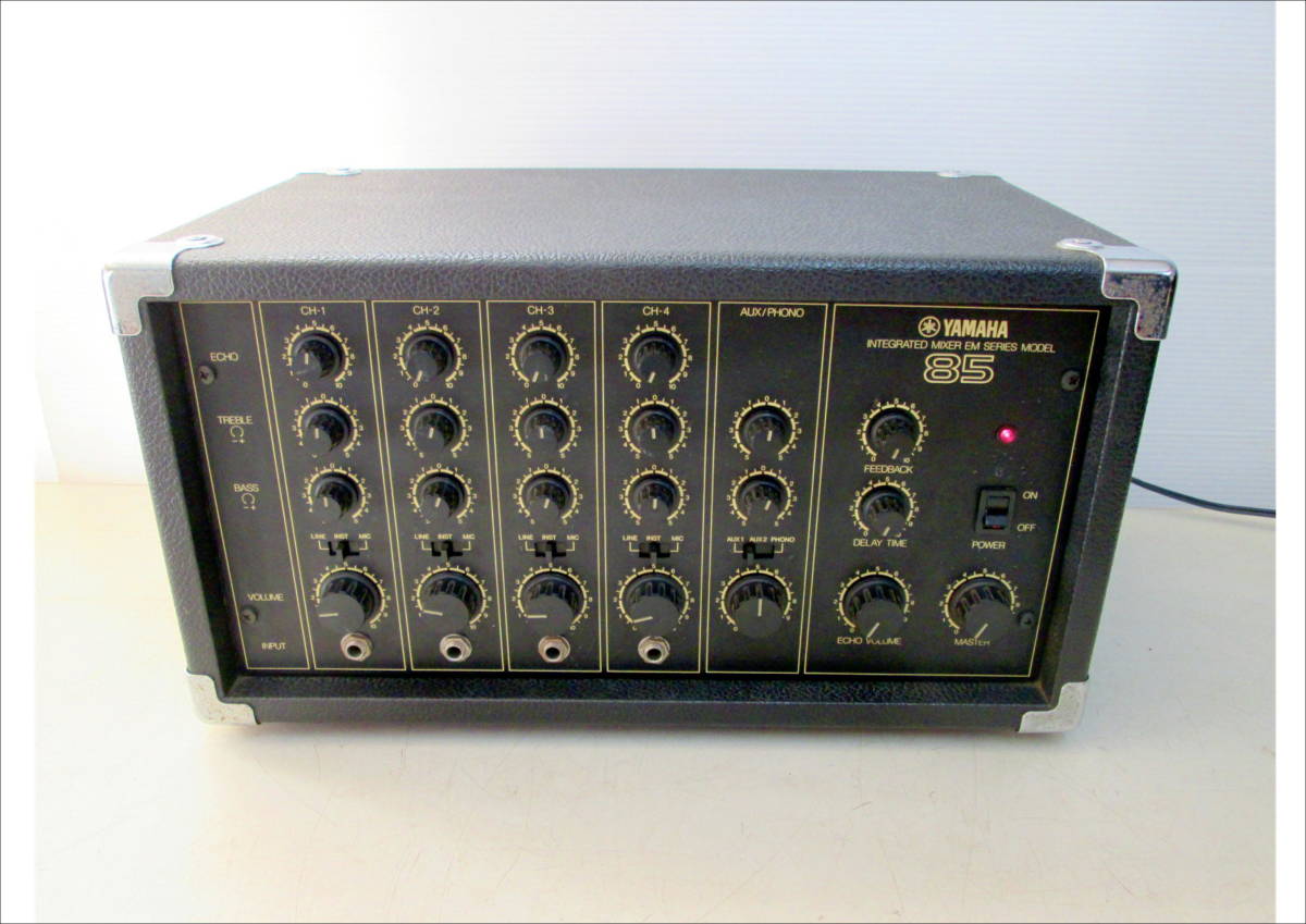 811021 * Powered mixer YAMAHA EM-85 INTEGRATED MIXER EM SERIES: Real Yahoo  auction salling