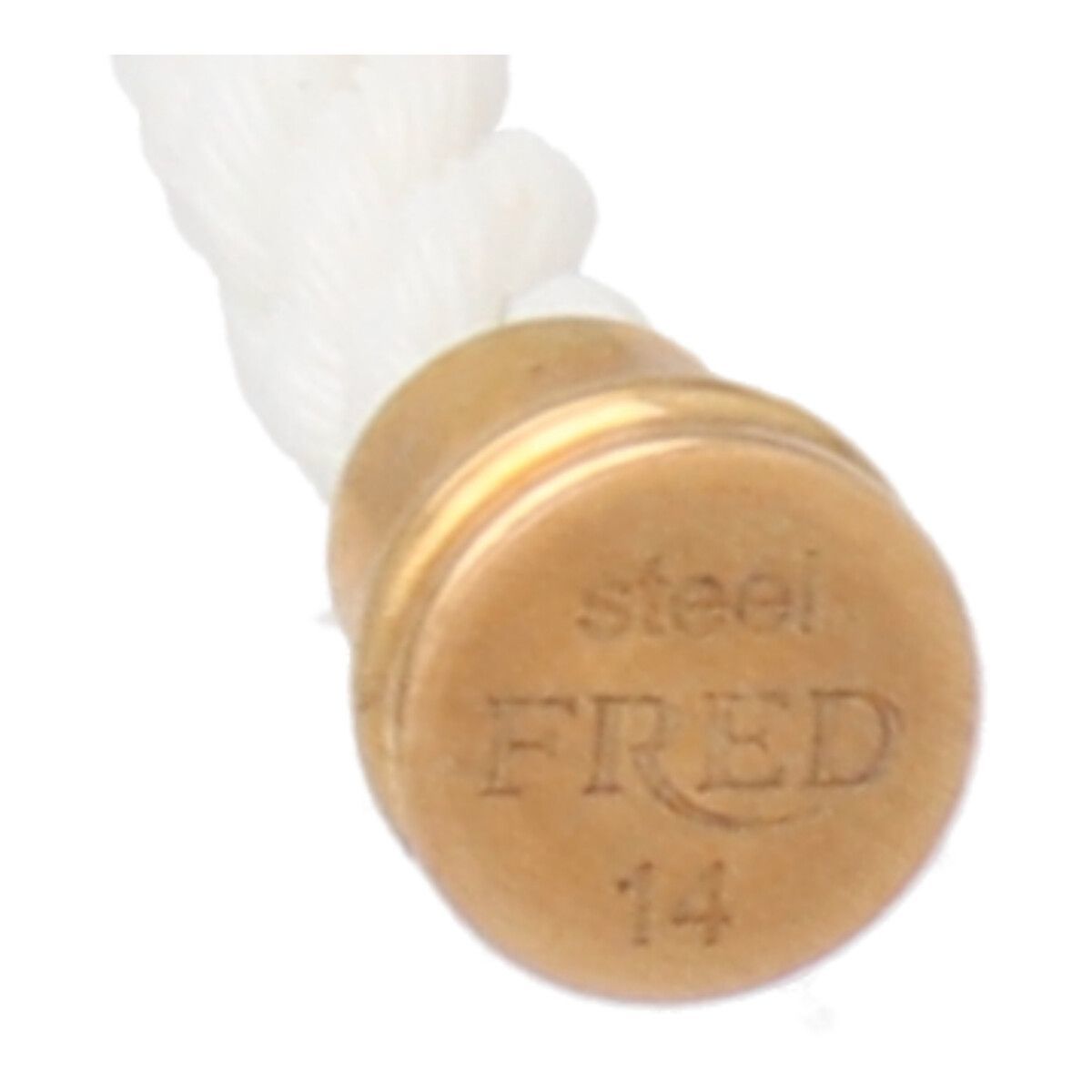 【中古】 FRED フレッド ブレスレット 6B0285 フォース10 MM ミディアムモデル YG用 ホワイト 14刻印 22001688 MK_画像4
