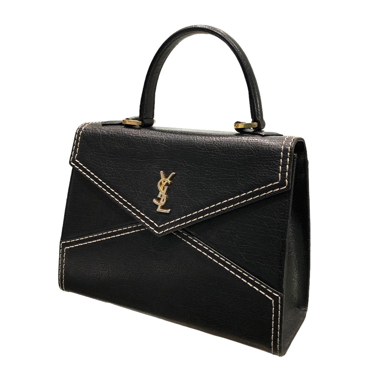 【中古】 Saint Laurent サンローラン ハンドバッグ YSL ケリー型 ハンドバッグ 23025772 AK