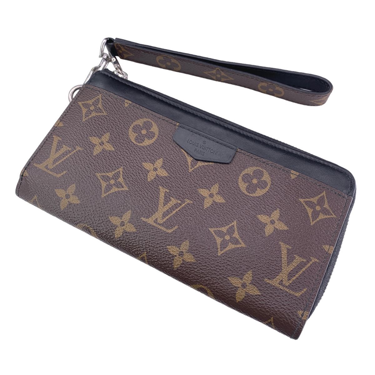 【中古】 LOUIS VUITTON ルイ・ヴィトン メンズ財布 ジッピー・ドラゴンヌ モノグラム・マカサー 23030736 NT