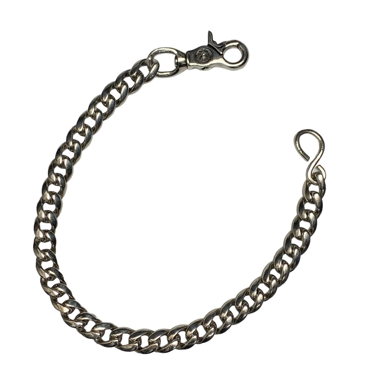 【中古】 CHROME HEARTS クロムハーツ 1クリップ ショート クラシック ウォレットチェーン シルバー 22045859 AO_画像1