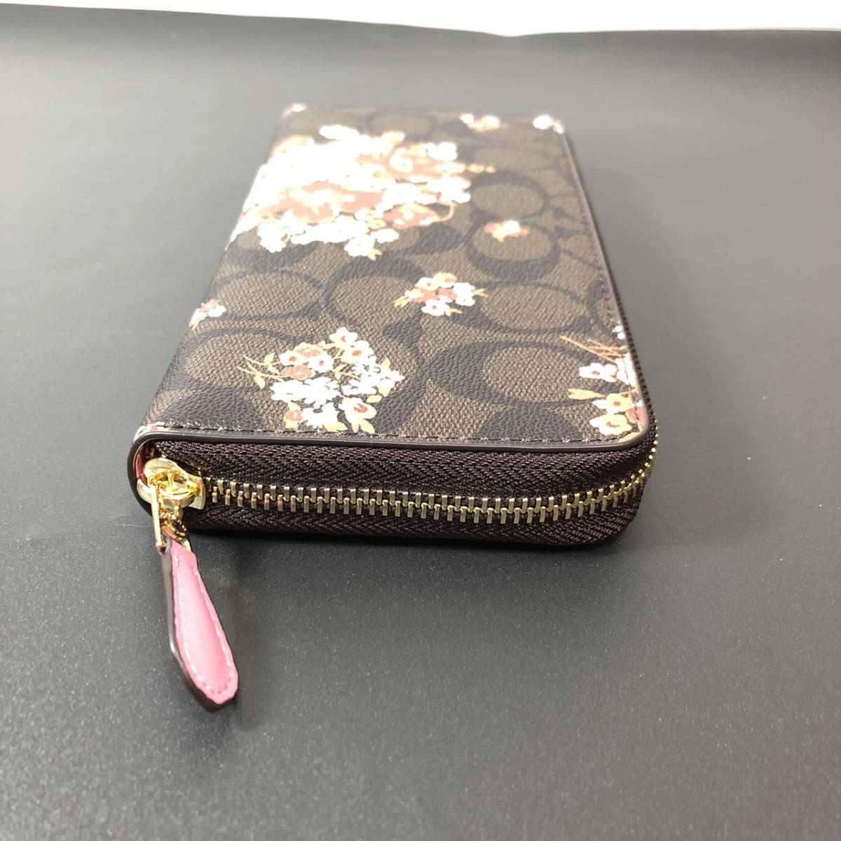 新品未使用　COACH　コーチ　花柄　長財布　シグネチャーフラワー_画像5