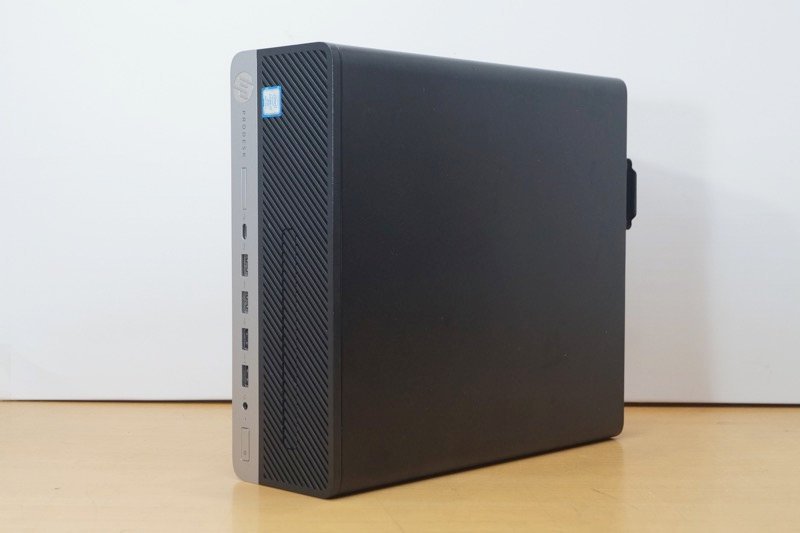 hp PRODESK 600 G4 SF i7-8700-3.2GHz6Core+HT/16GB/SSD256GB/DVDML/W11P64 高性能コンパクトワークステーション!_画像1