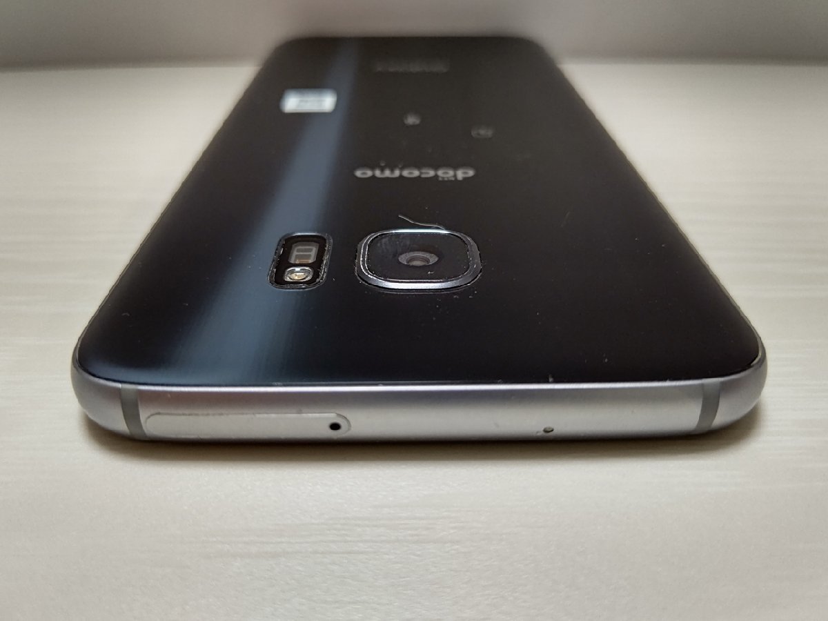 　★【35817WM】 完動品 docomo SC-02H SAMSUNG Galaxy S7 edge ブラックオニキス SIMロック解除済 1円 ! 1スタ !_画像5