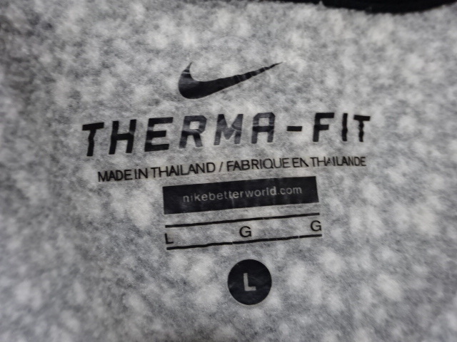 ■1118■ナイキ●NIKE●フルジップパーカー L THERMA-FIT●_画像2