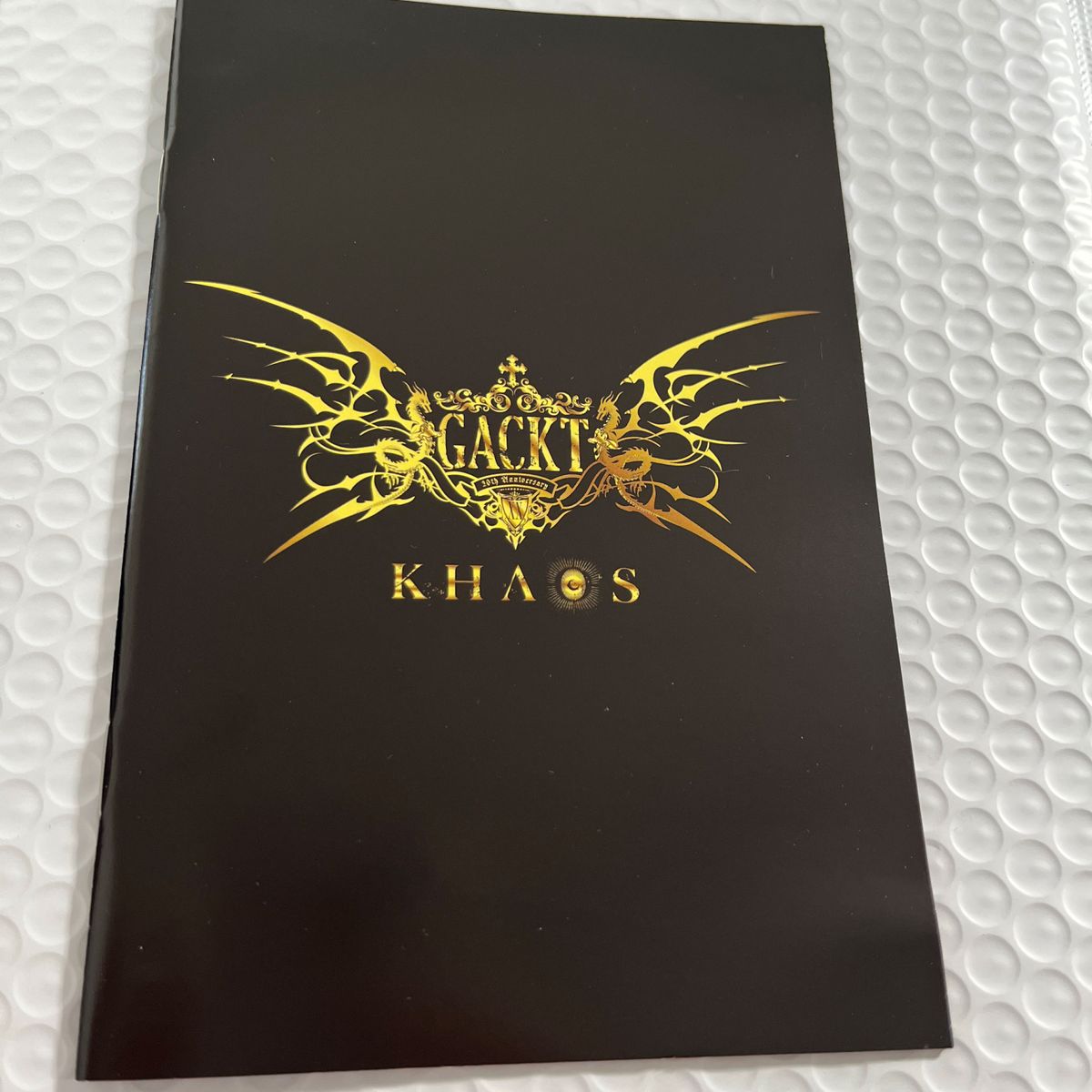 GACKT 20th ANNIVERSARY LIVE TOUR 2020 KHAOS LIVE  Blu-ray＆CD