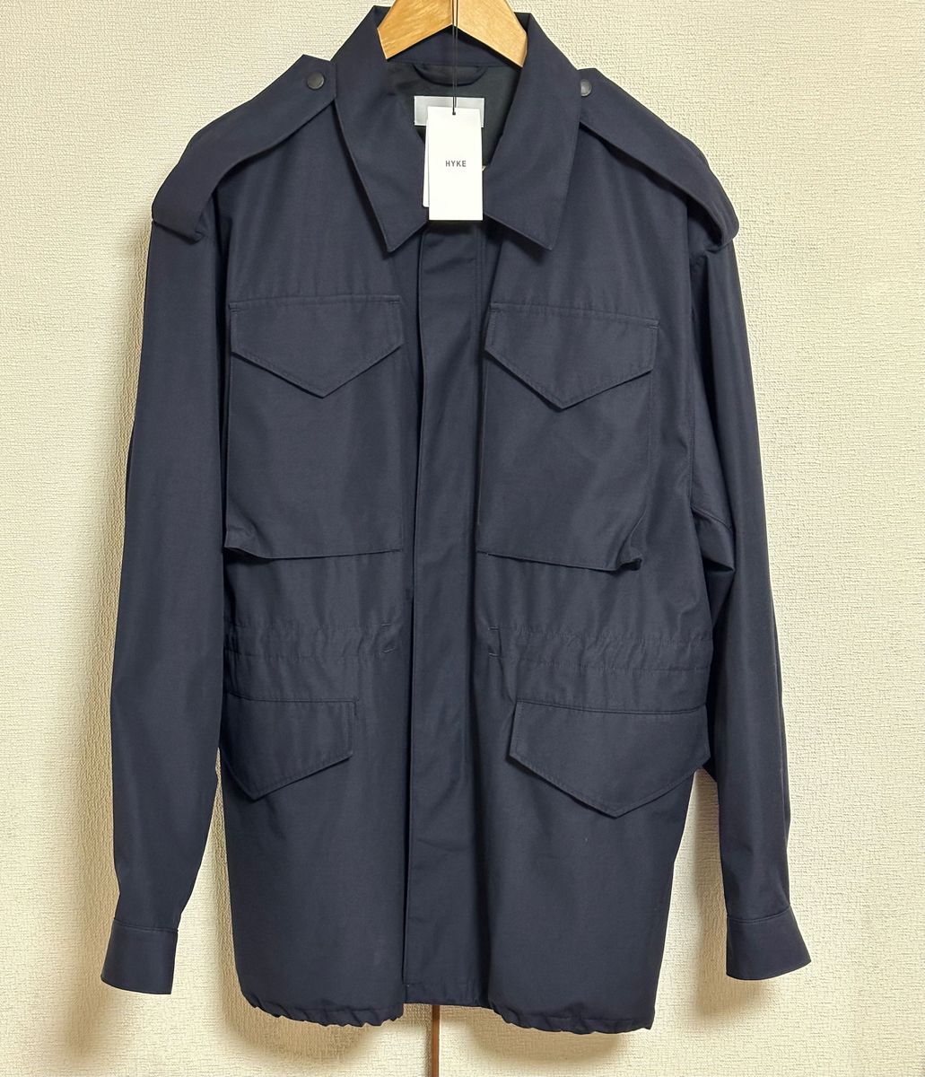 HYKE M-51 フィールド ジャケット ネイビー United arrows HYKE M51 FIELD JACKET UNITED ARROWS別注 メンズ サイズ5