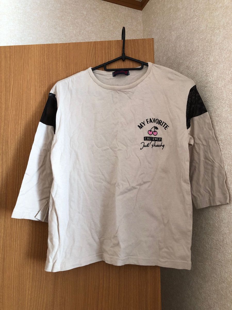 子供服　七分袖　Tシャツ　150   茶