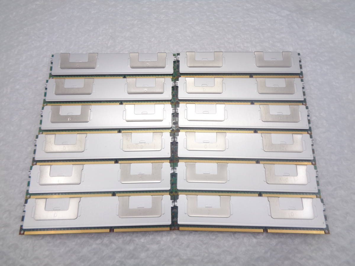 複数入荷 サーバー用メモリ SAMSUNG DDR3 PC3-8500R 16GB x 12枚セット 合計 192GB 中古動作品(C210)_画像2