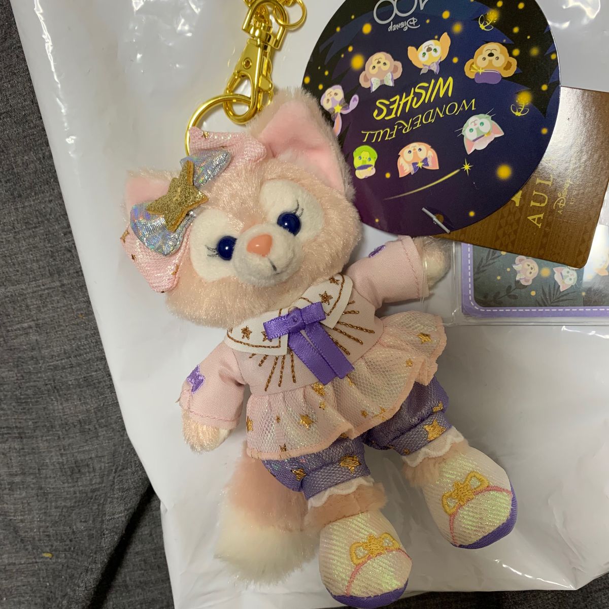 ディズニー ぬいぐるみバッジ 香港 アウラニ ディズニー100周年 ディズニー ぬいぐるみバッジ 香港 アウラニ ディズニー100周年
