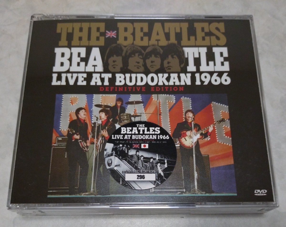 THE BEATLES - LIVE AT BUDOKAN 1966 DEFINITIVE EDITION(2DVD) Live at Budokan, Tokyo, Japan 30th Juneザ・ビートルズ_画像1