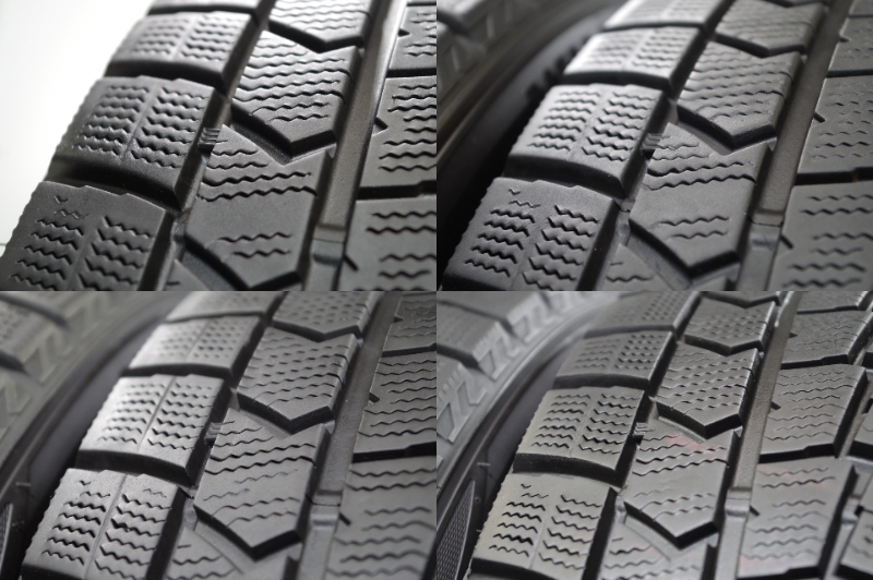 C-530(送料無料/代引きOK)ランクE 中古 215/50R17 ダンロップ ウインターマックスWM02 2021年 7～7.5分山 スタッドレス 4本SET_画像6