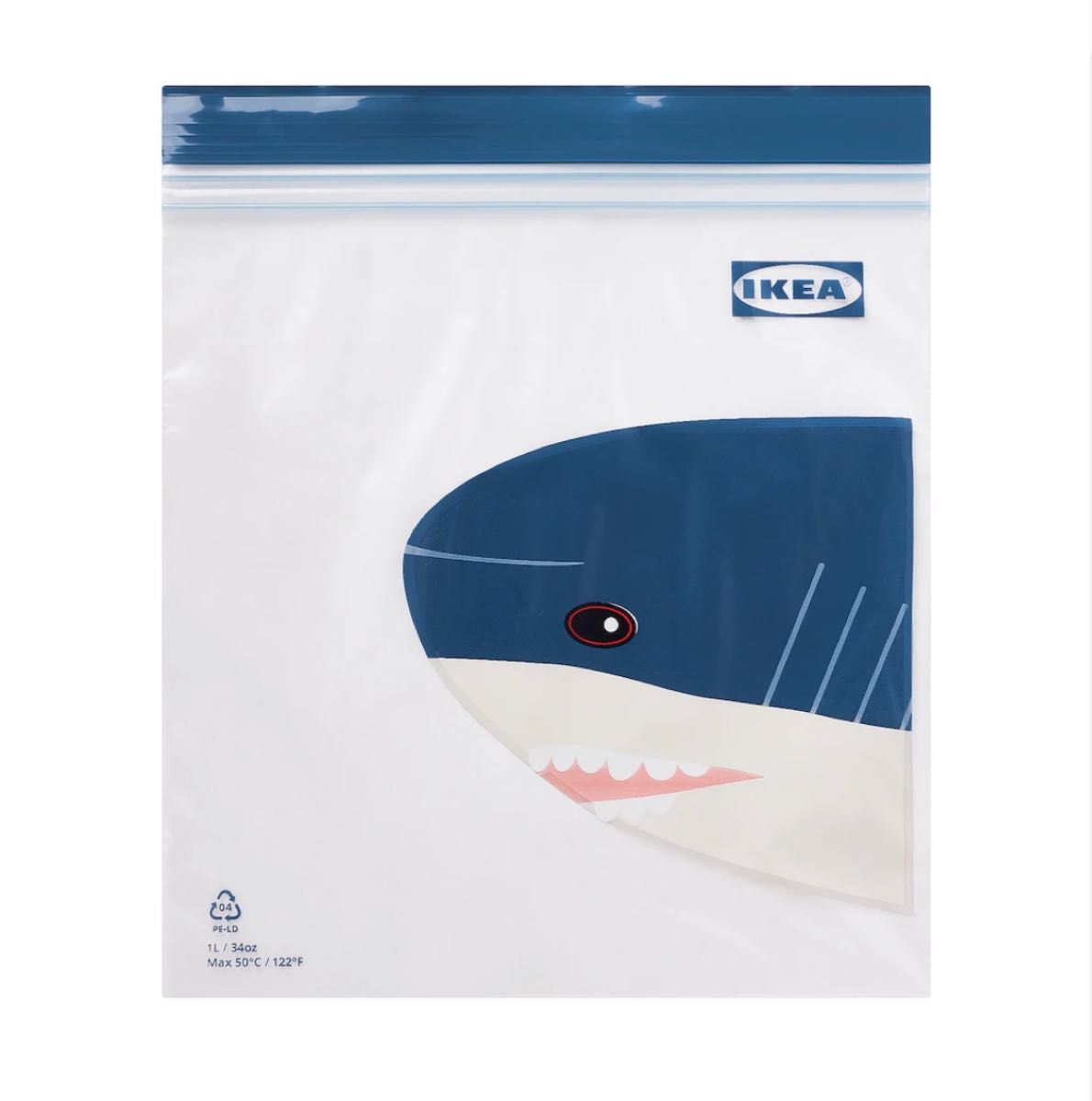 【箱のまま発送】IKEA イケア フリーザーバッグ サメ 3箱 ジップロック