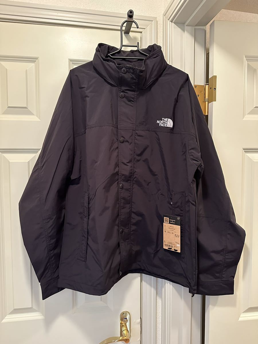 XL 未使用 THE NORTH FACE Hydrena Wind Jacket K ノースフェイス ハイドレナウィンドジャケット ブラック 黒 アウトドア 薄手 NP72131_画像1