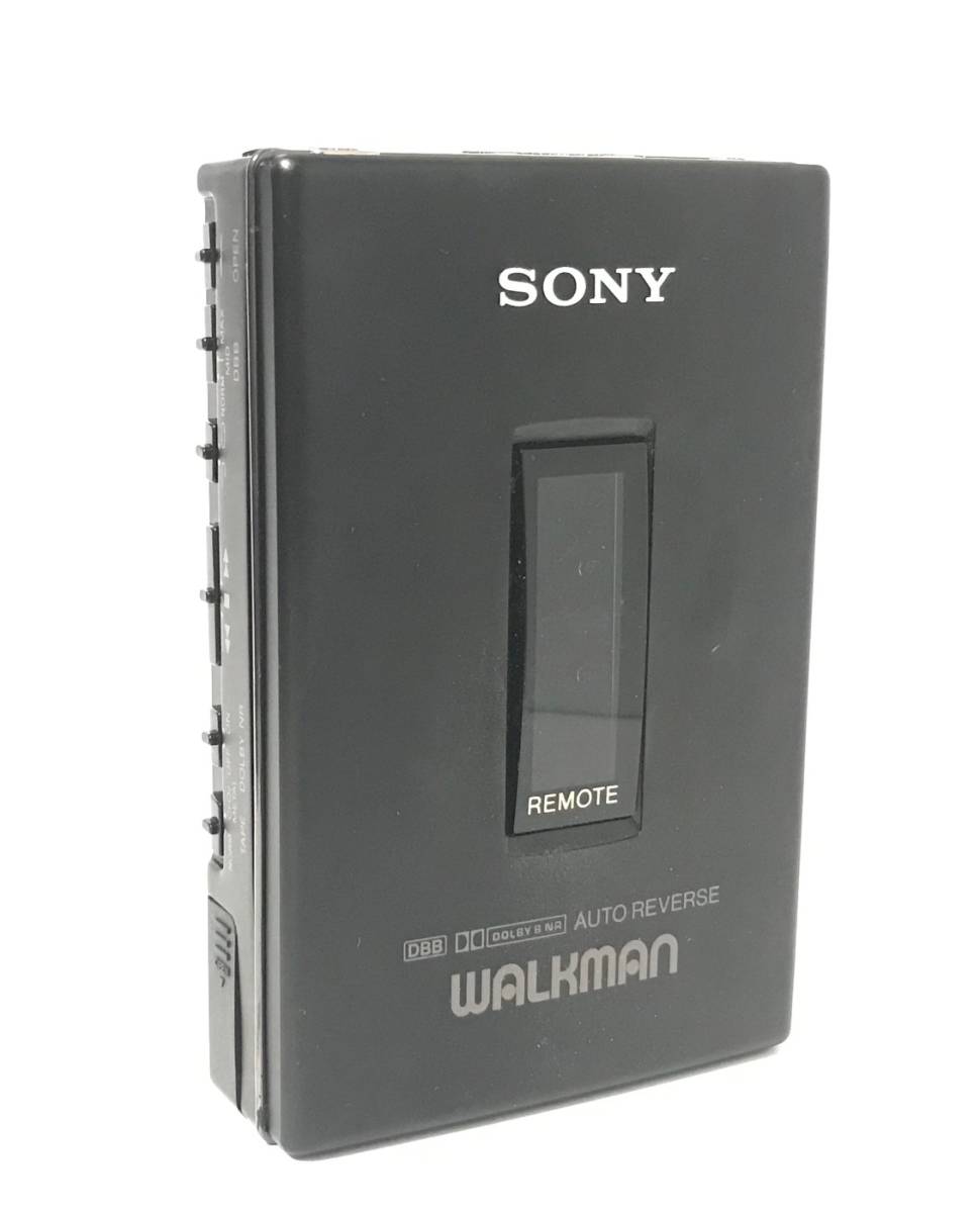 [美品][美音][希少][整備品] SONY ウォークマン WM-607 電池ボックス付き 10周年記念モデル (マットブラック) (WM-501後継機種)_画像1
